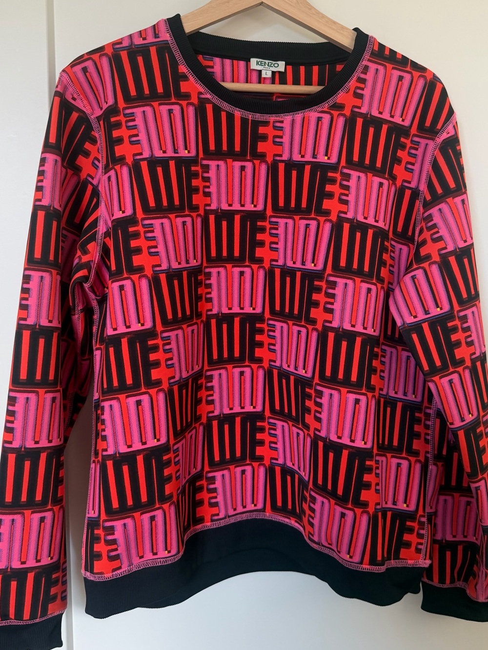 KENZO Logo Print Sweatshirt